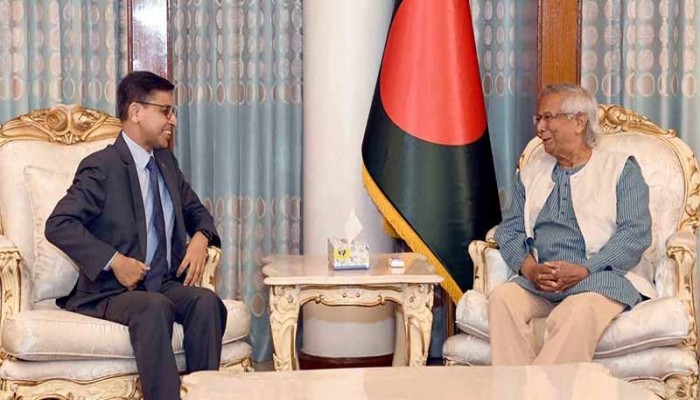 প্রধান উপদেষ্টার সঙ্গে ভারতের হাইকমিশনারের বৈঠক প্রধান উপদেষ্টার সঙ্গে ভারতের হাইকমিশনারের বৈঠক
