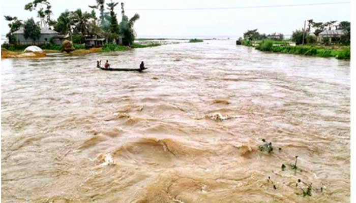 শেরপুরে বন্যার শঙ্কা শেরপুরে বন্যার শঙ্কা