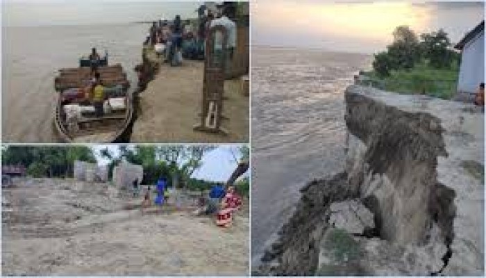 চাঁপাইনবাবগঞ্জে কমছে পদ্মার পানি বাড়ছে ভাঙনের আশঙ্কা চাঁপাইনবাবগঞ্জে কমছে পদ্মার পানি বাড়ছে ভাঙনের আশঙ্কা