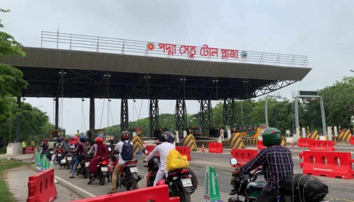 পদ্মাসেতুতে স্বয়ংক্রিয় টোল আদায় শুরু পদ্মাসেতুতে স্বয়ংক্রিয় টোল আদায় শুরু