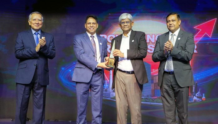 বছরের সেরা প্রতিষ্ঠানের সম্মাননা পেলো ওয়ালটন বছরের সেরা প্রতিষ্ঠানের সম্মাননা পেলো ওয়ালটন