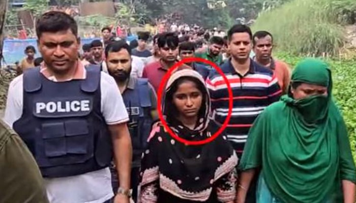 প্রেমিকের পরামর্শে স্বামীকে হত্যা নববধূ আটক