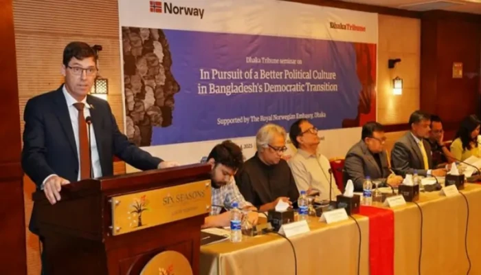 রাজনীতি ব্যক্তিগত নয়, এটি নাগরিক সেবা নরওয়ের রাষ্ট্রদূত