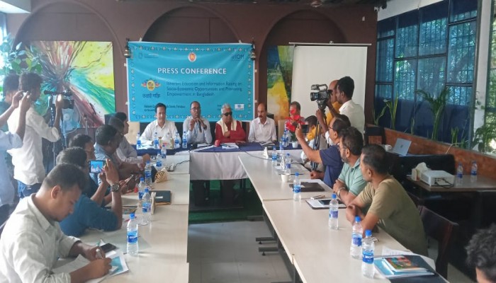 বৈধ পথে বিদেশ গমন ও মানব পাচার রোধে ফরিদপুরে আইএমও'র সংবাদ সম্মেলন