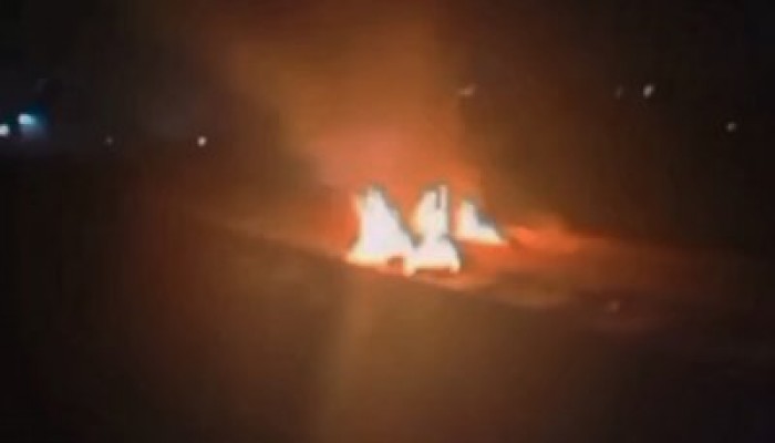 ব্রাহ্মণবাড়িয়ায় রেল লাইনে আগুন