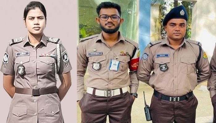 নতুন পোশাকে পুলিশ