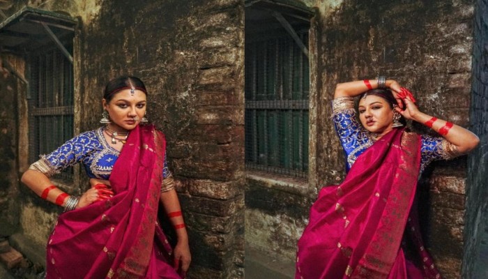 ব্যতিক্রমী লুকে নজর কাড়লেন জয়া